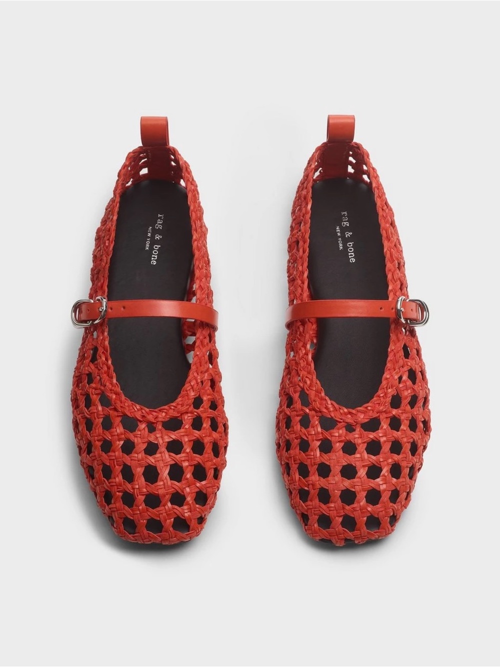 rag & bone Spire Woven Mary Janes
